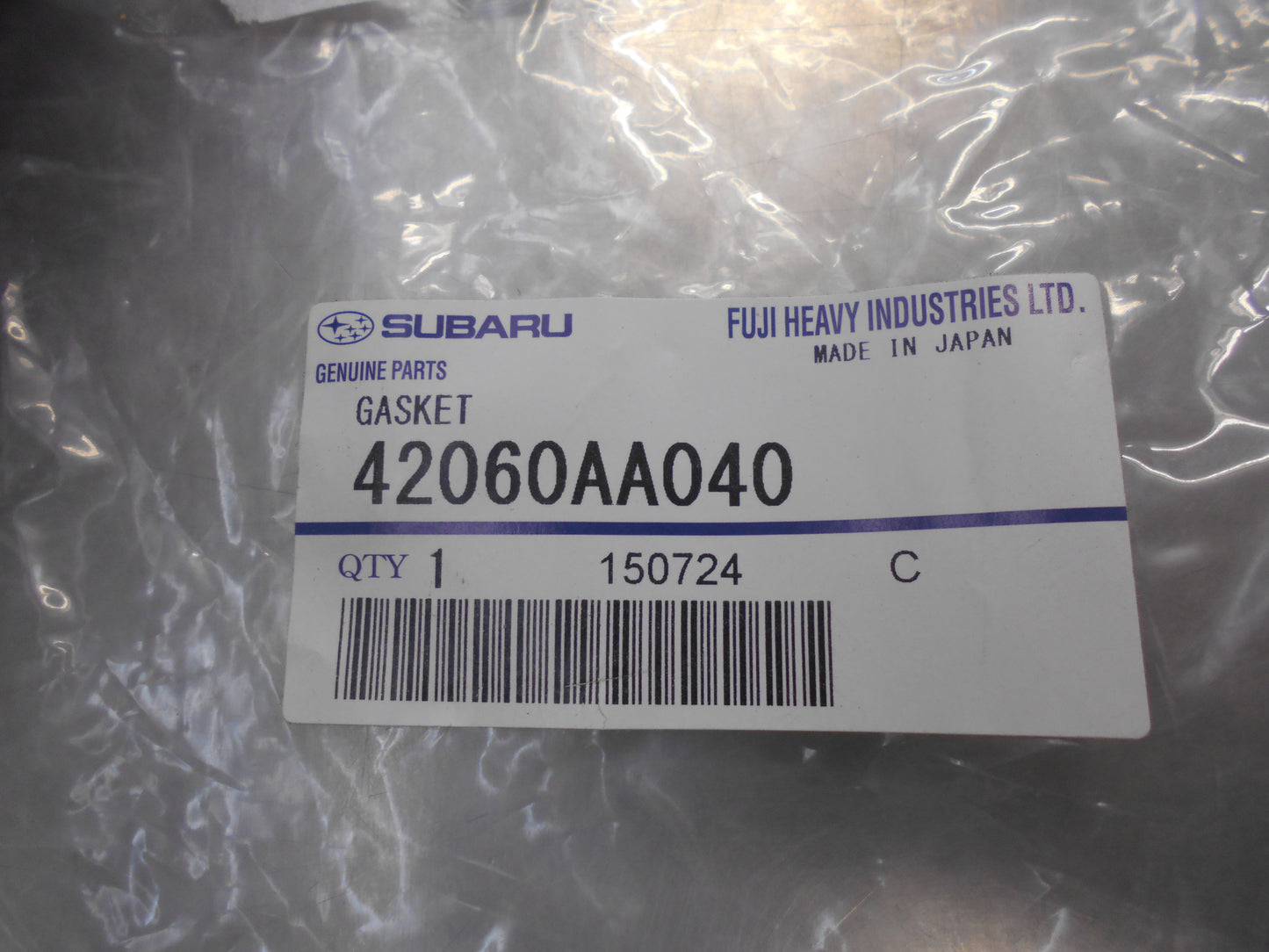 Subaru Various Models Genuine Fuel Pump Gasket New Part