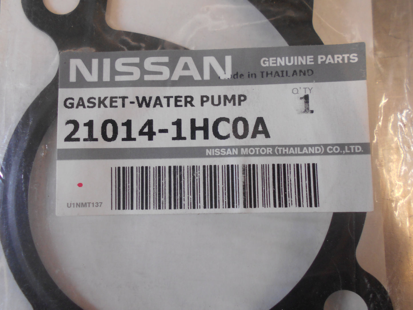 Nissan Various Models Genuine Water Pump Gasket New Part