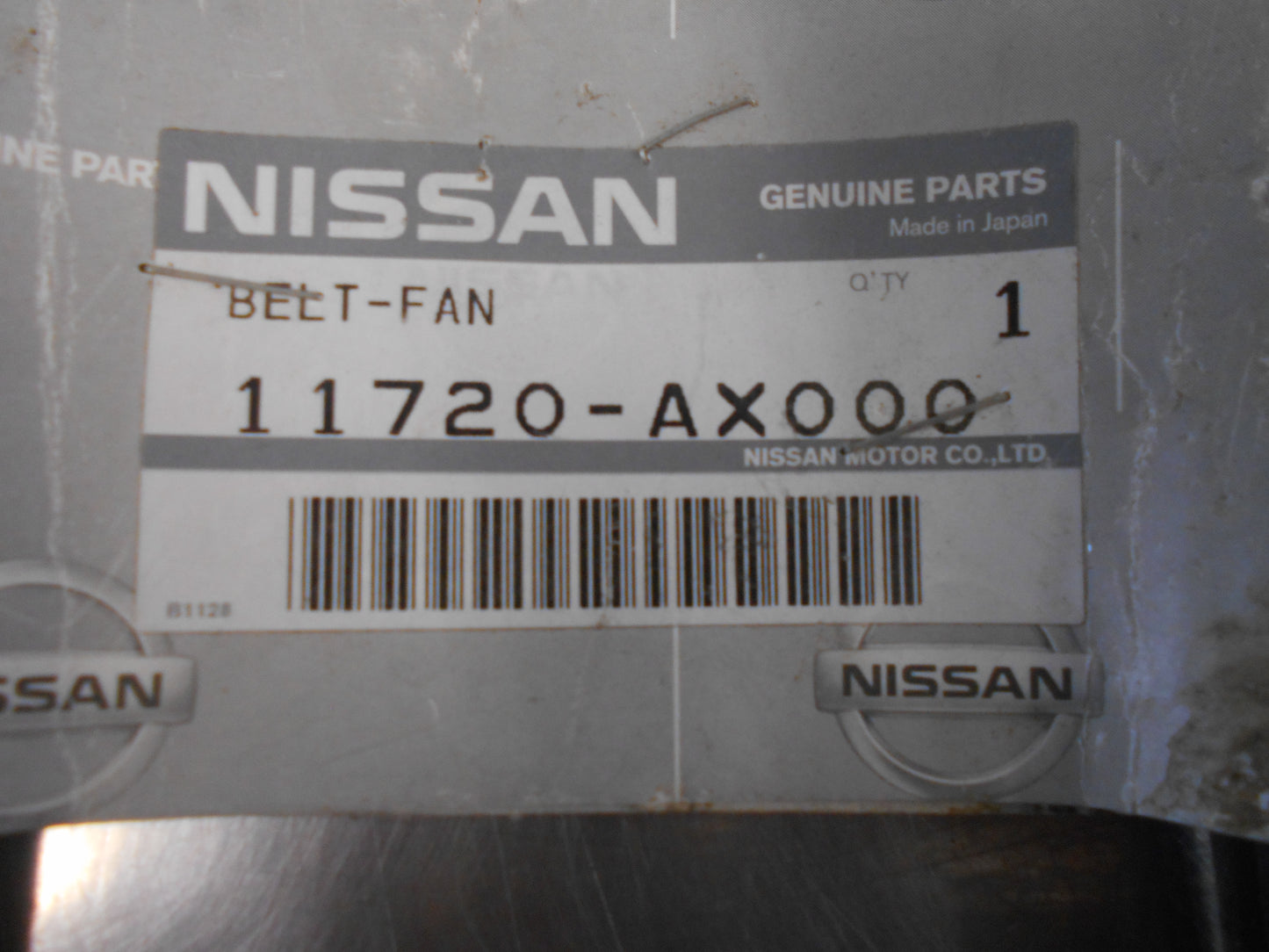 Nissan K12 Micra Genuine Fan Belt New Part