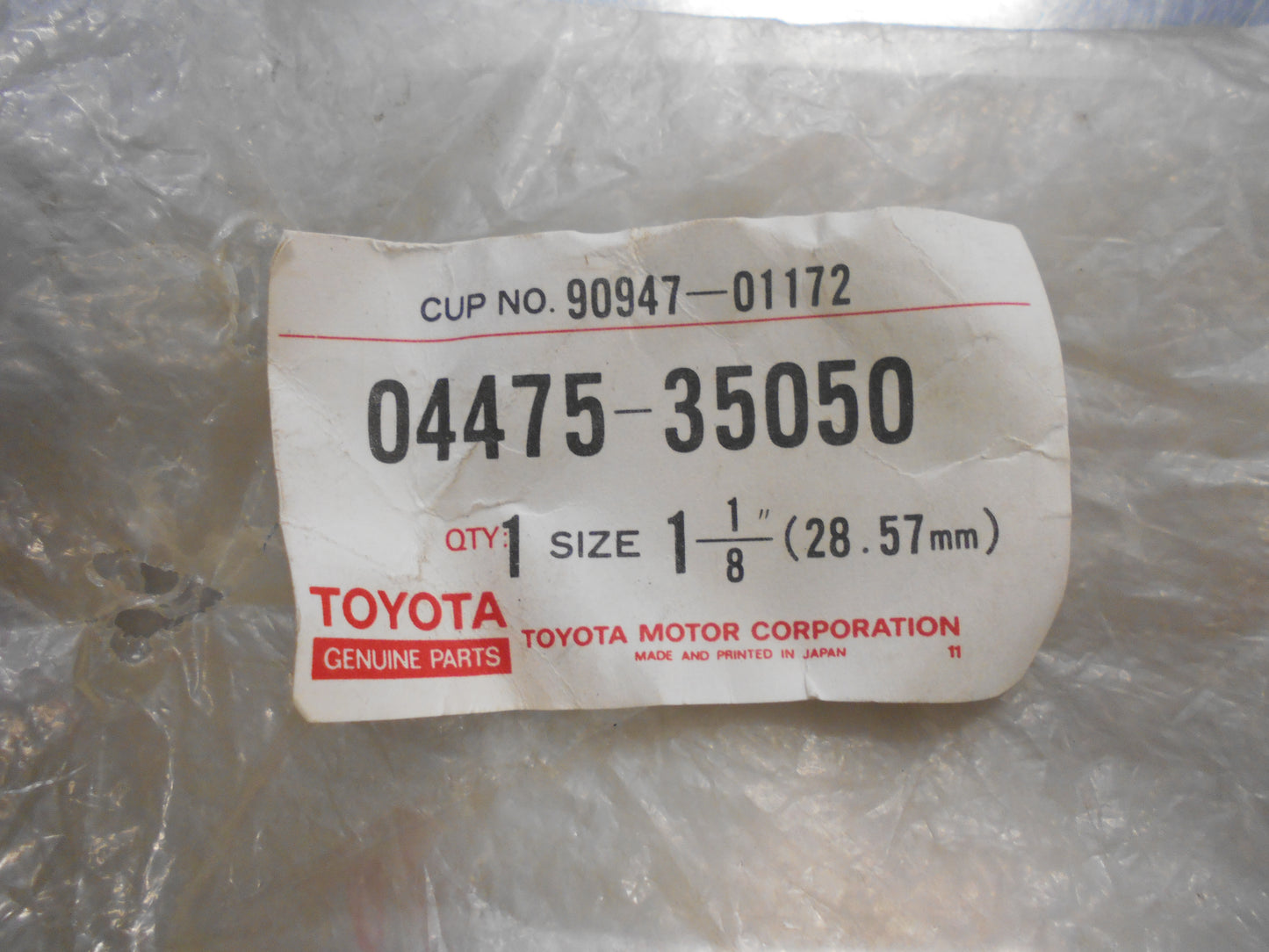 Toyota Landcruiser Genuine Wheel Brake Cylinder Repair Kit New Part