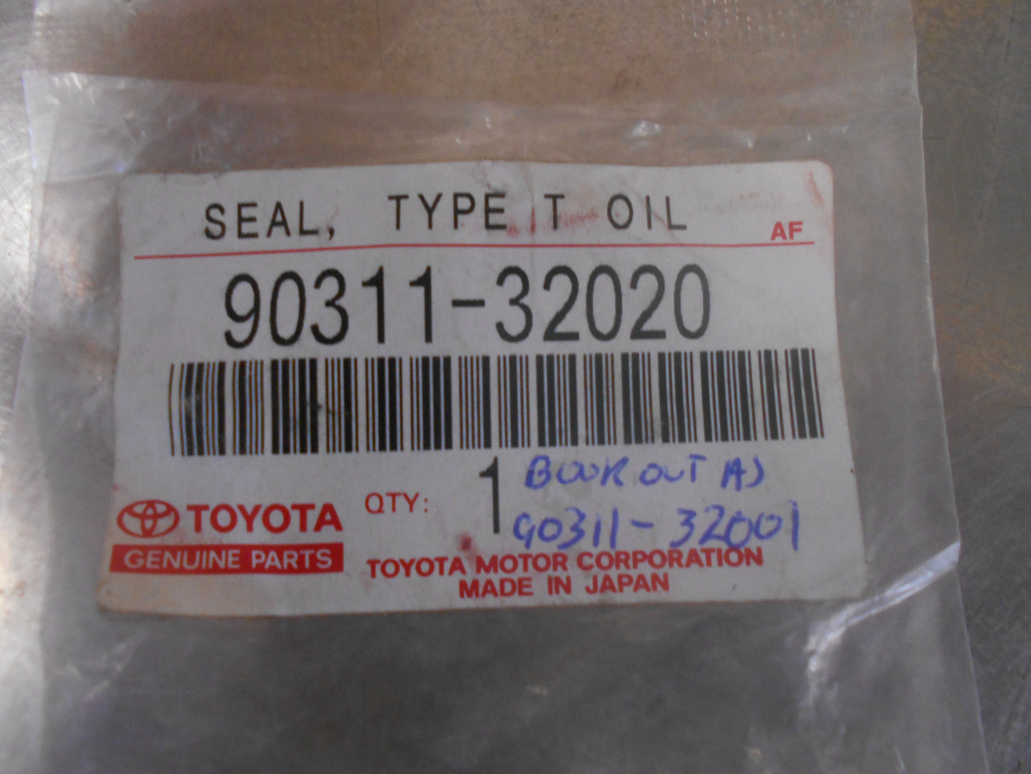 Toyota Various Models Genuine Oil Pump Seal New Part