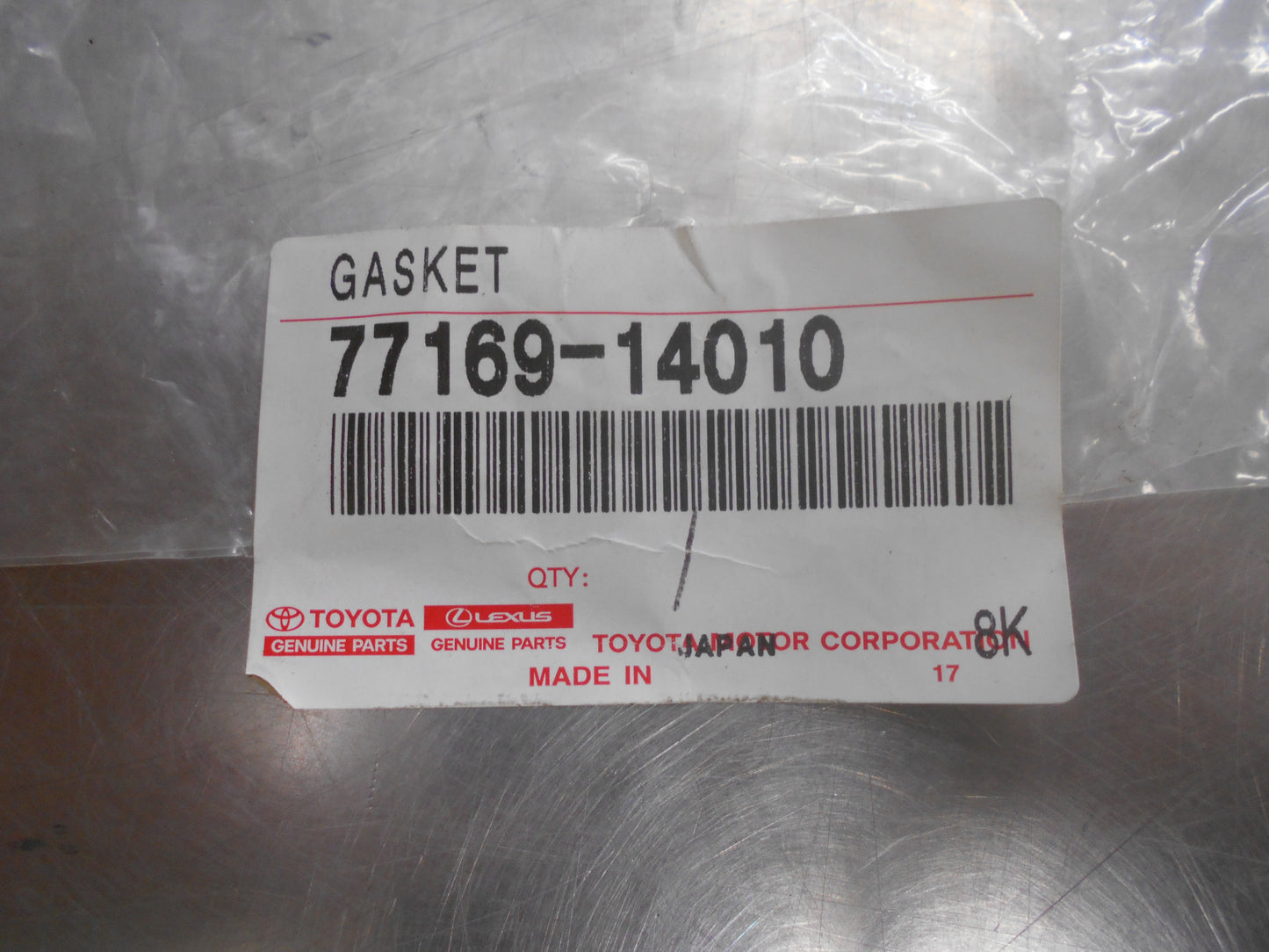 Toyota Various Models Genuine Fuel Suction Tube Gasket New Part