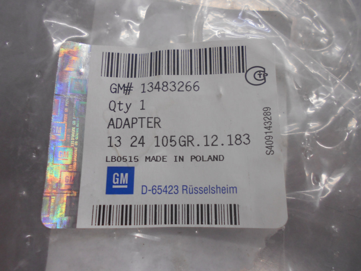 Holden Astra Genuine Radiator Grille Emblem Backing Plate New Part