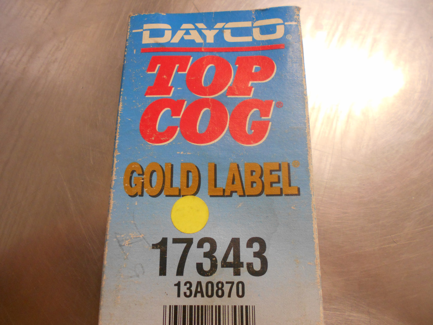 Dayco Top Cog Drive Belt Suits Various Makes / Models New Part