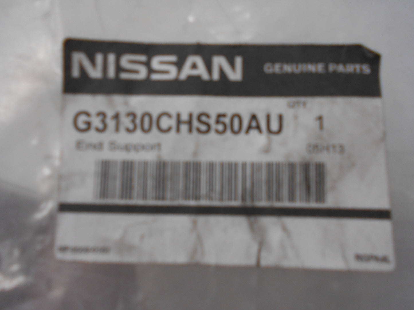 Nissan K12 Micra Genuine Chassis End Support New Part