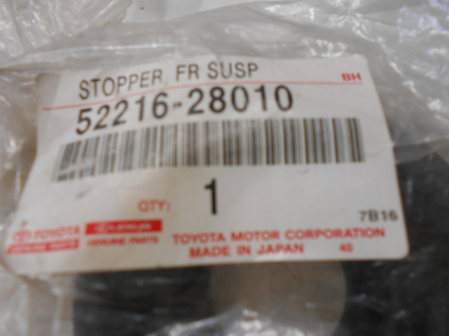 Toyota Camry/Kluger Genuine Front Rear Suspension Body Mount Stopper New Part