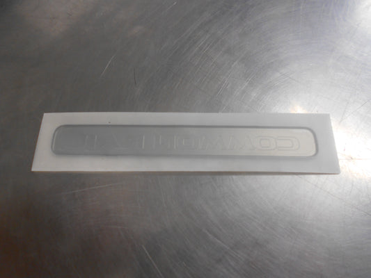 Mitsubishi Triton Genuine Common Rail Decal Badge New Part