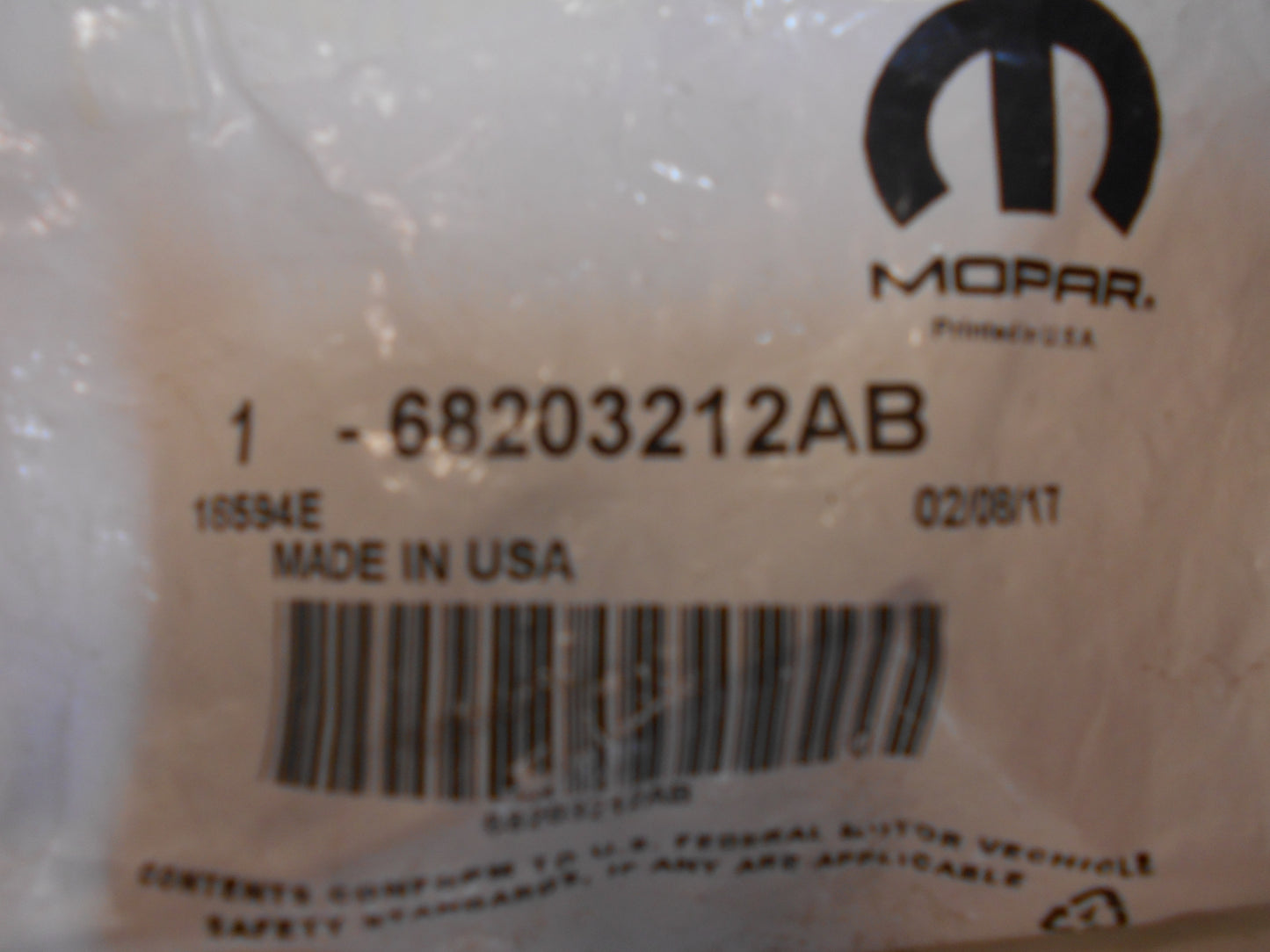 Chrysler 300/Dodge Journey Genuine Door Lock Cylinder New Part