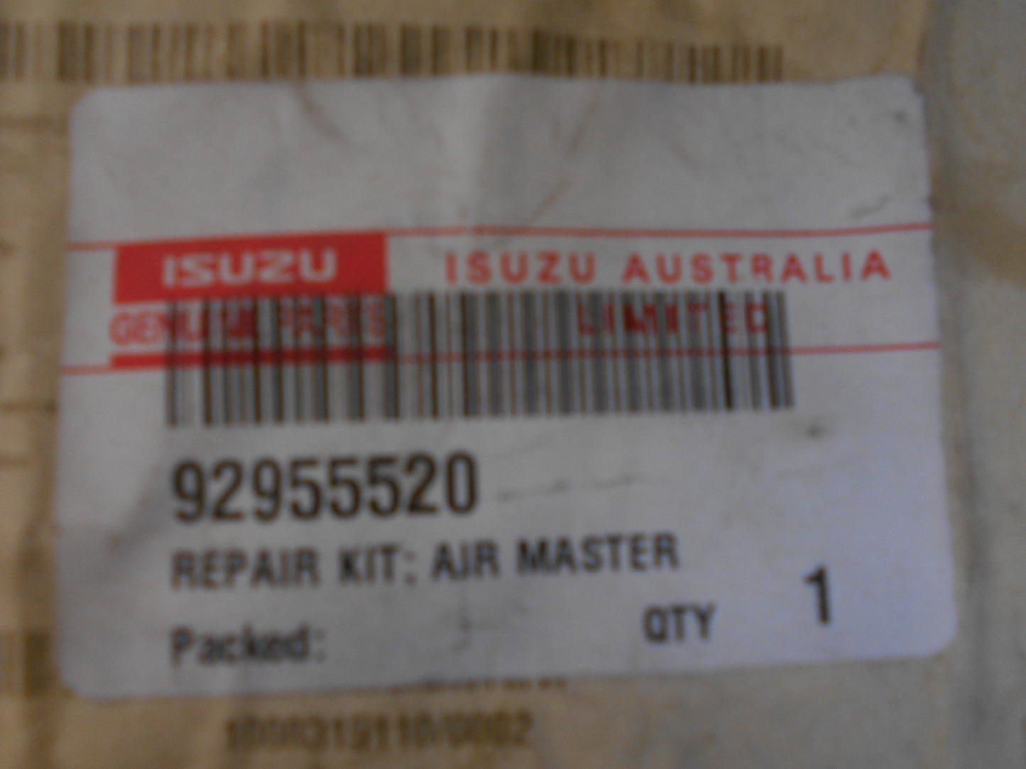 Isuzu Truck Genuine Air Master Repair Kit New Part