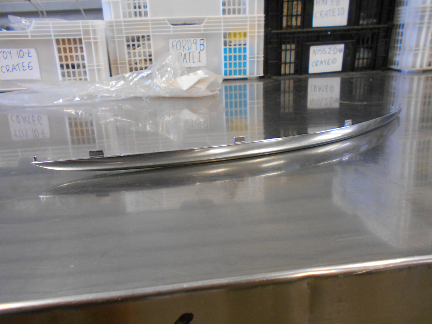 Volkswagen Golf/Jetta Genuine Right Hand Front Bumper Chrome Trim New Part
