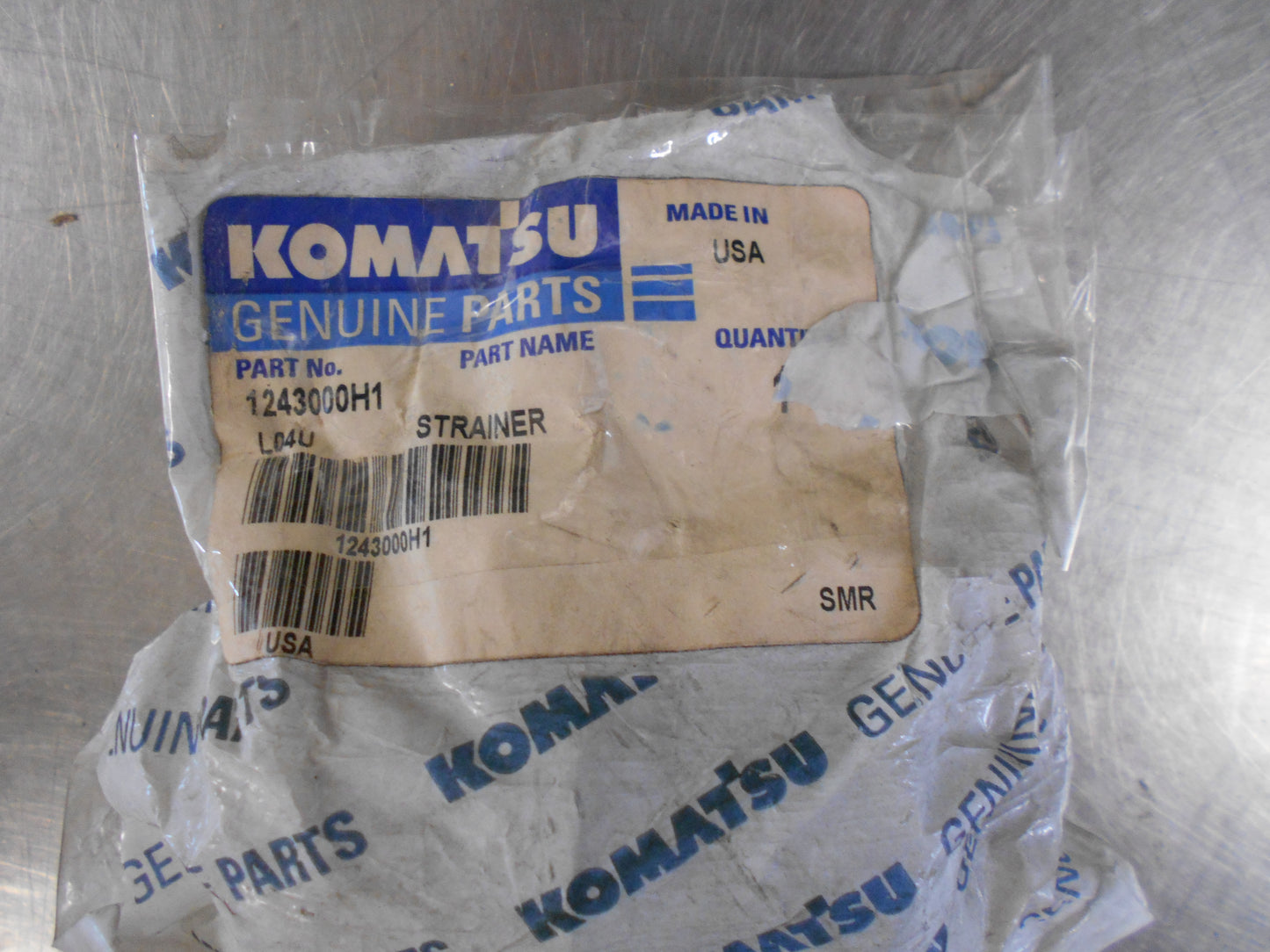Komatsu Fuel Strainer Suits Bulldozers New Part
