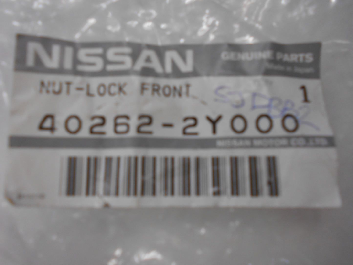 Nissan Various Models 2000-2019 Genuine Front Wheel Bearing Lock Nut New Part