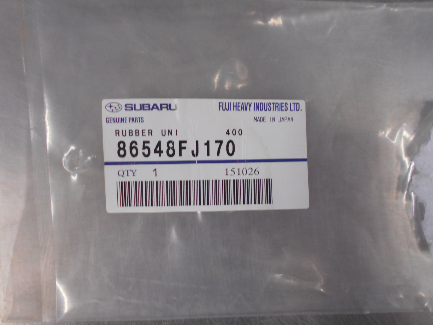 Subaru XV Genuine Wiper Blade Insert New Part