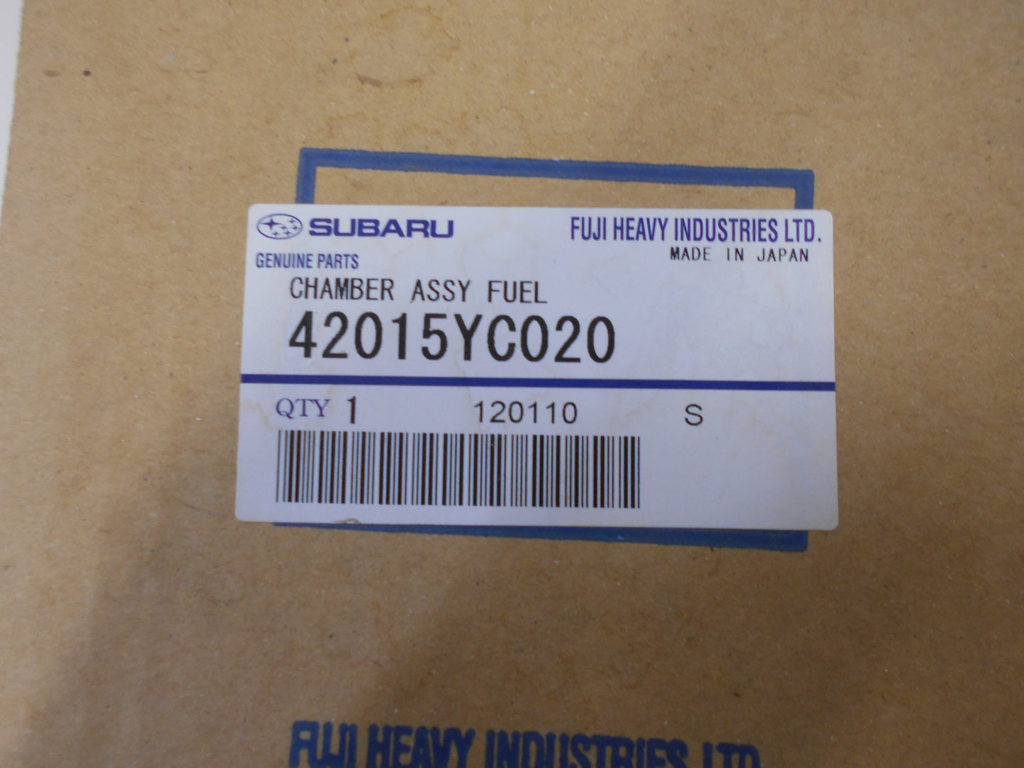 Subaru Legacy Genuine In tank Fuel Pump Housing New Part