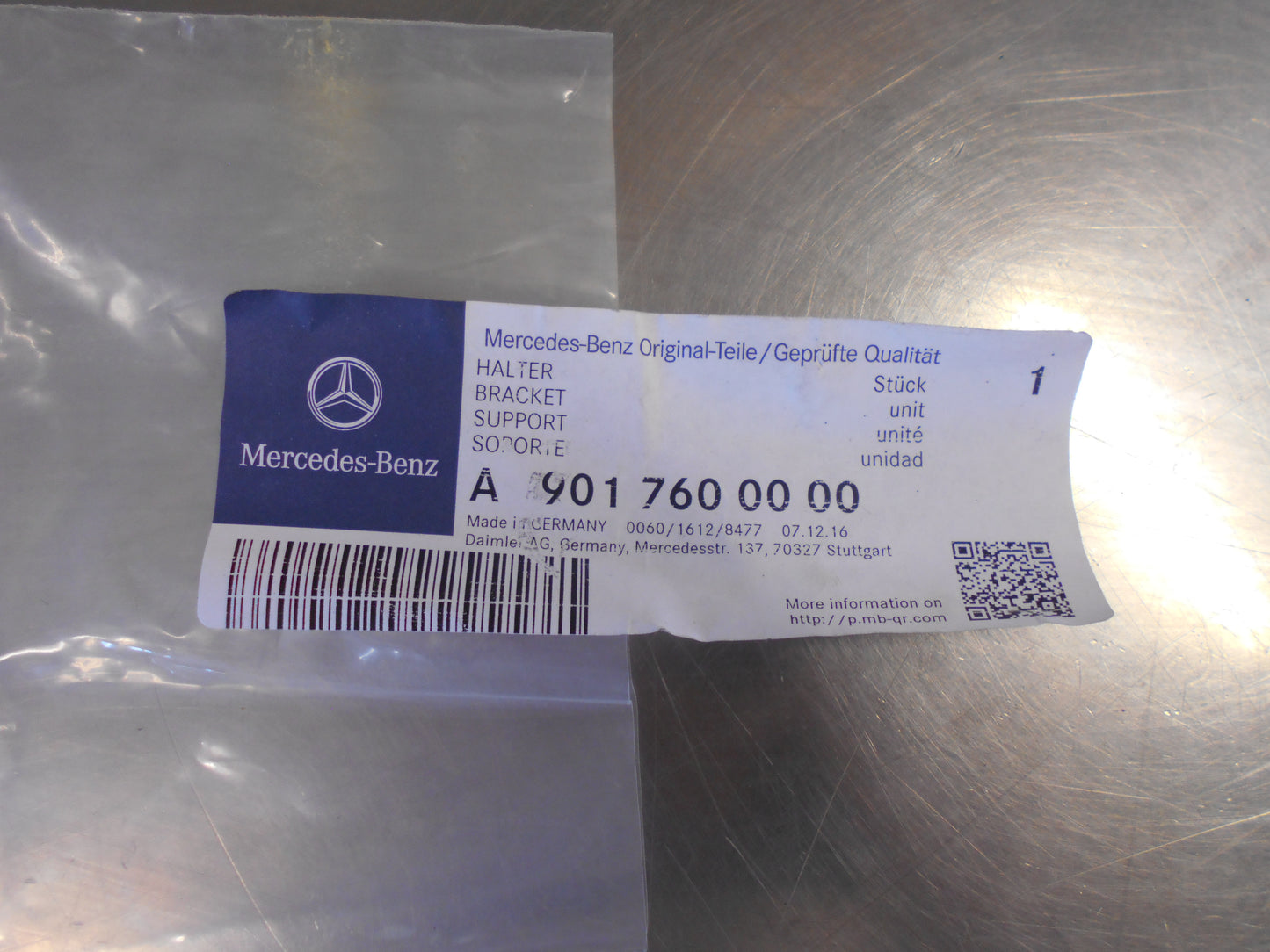 Mercedes Benz Sprinter 903 Genuine Rear Door Check Strap New Part