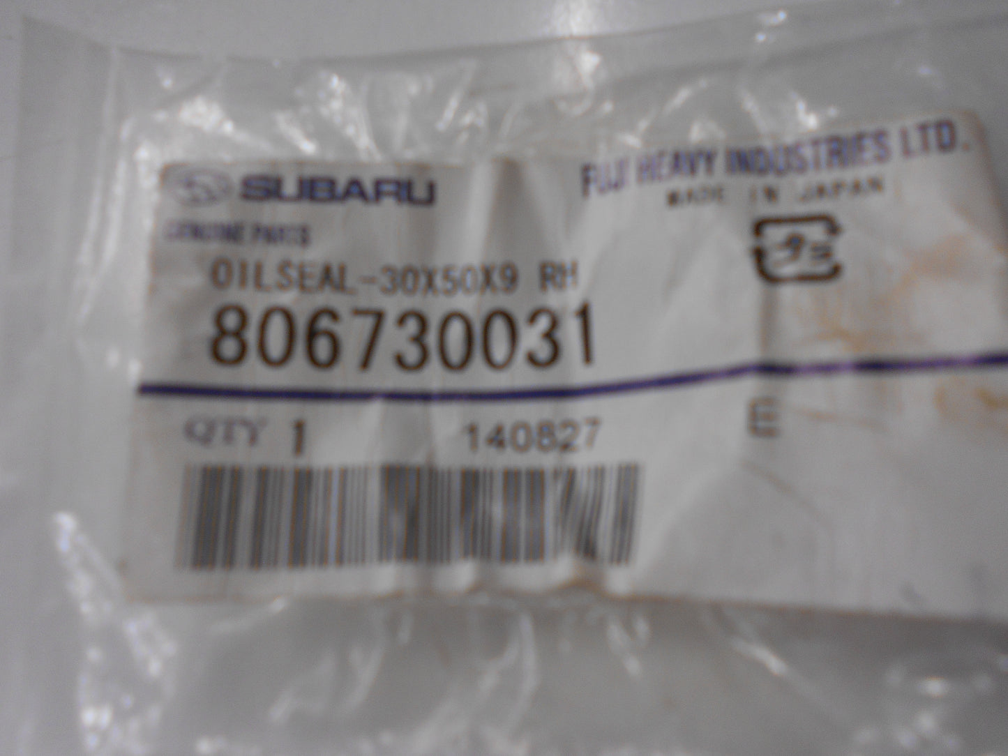 Subaru Impreza/Legacy/Outback/Forester Genuine Manual Transmission Output Shaft Oil Seal New Part