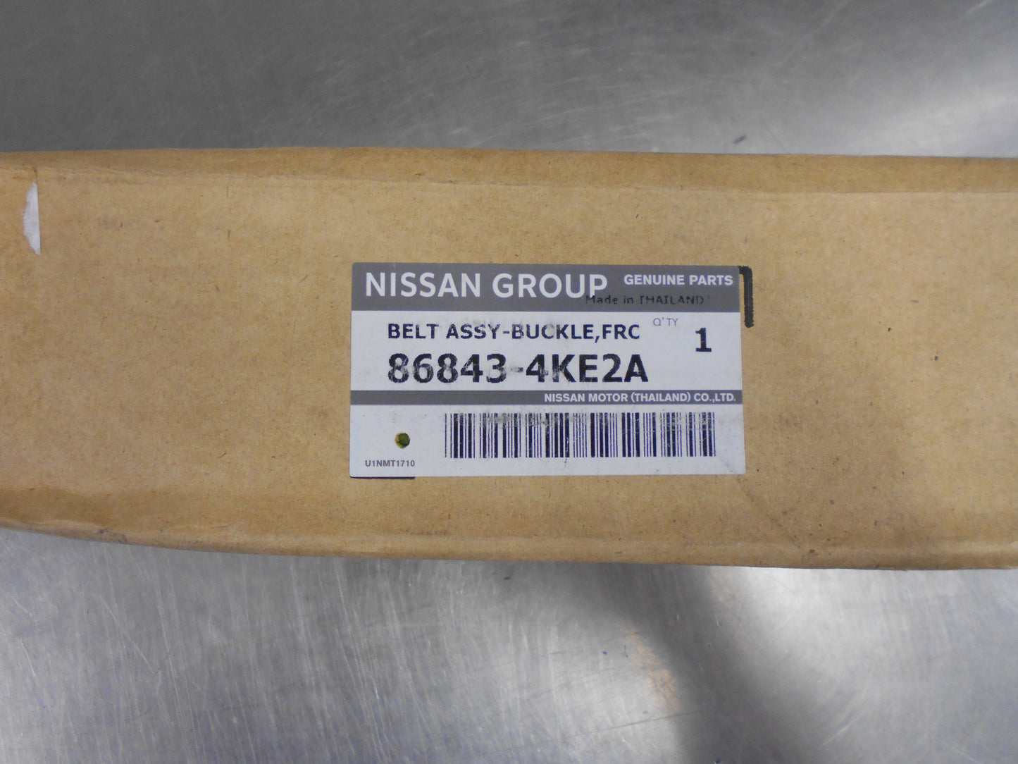 Nissan Navara NP300 Genuine Front Passenger Seat Belt Used