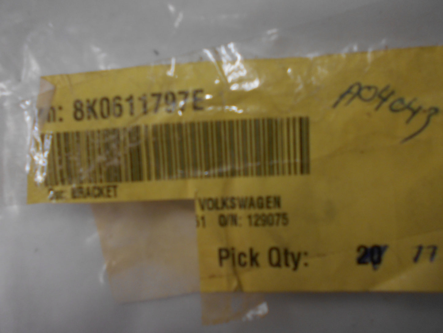 Volkswagen Polo Genuine Brake Line Bracket New Part