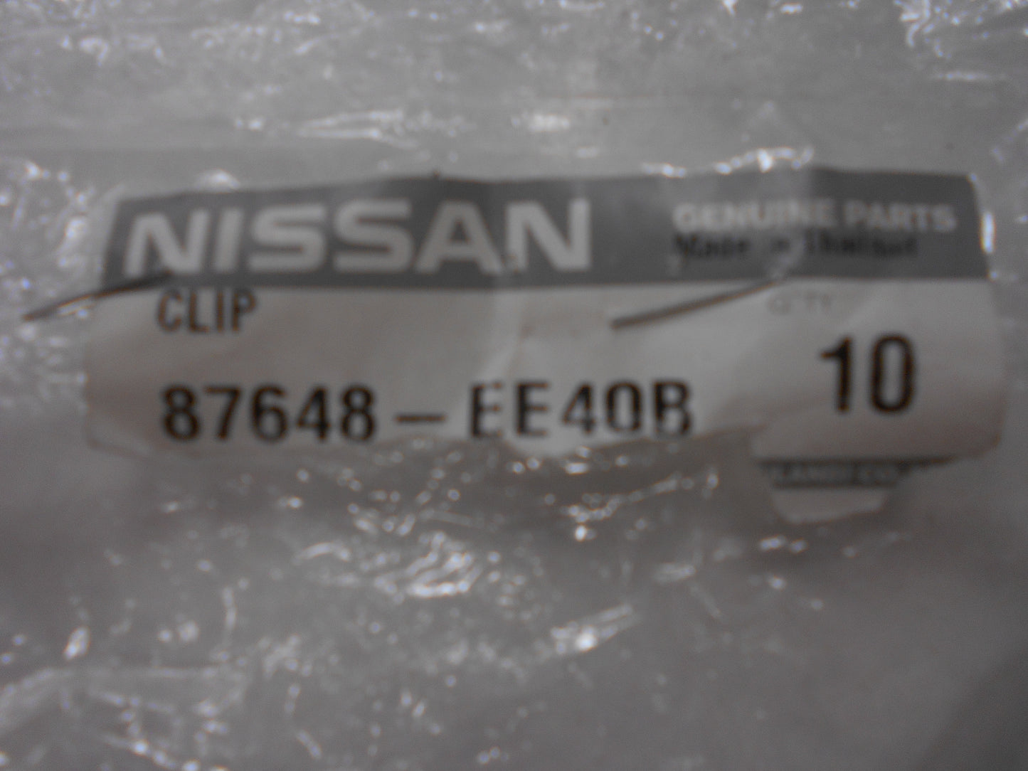 Nissan Tiida Genuine Front Seat Clip New Part