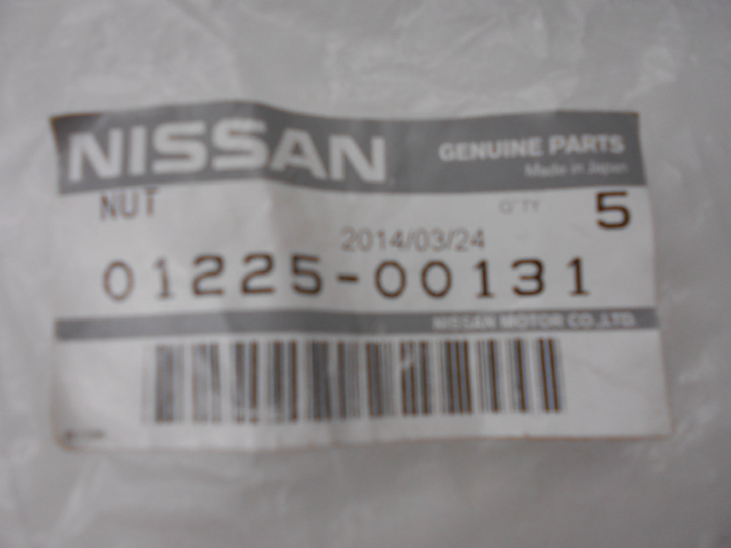 Nissan Pathfinder Genuine Nut New Part