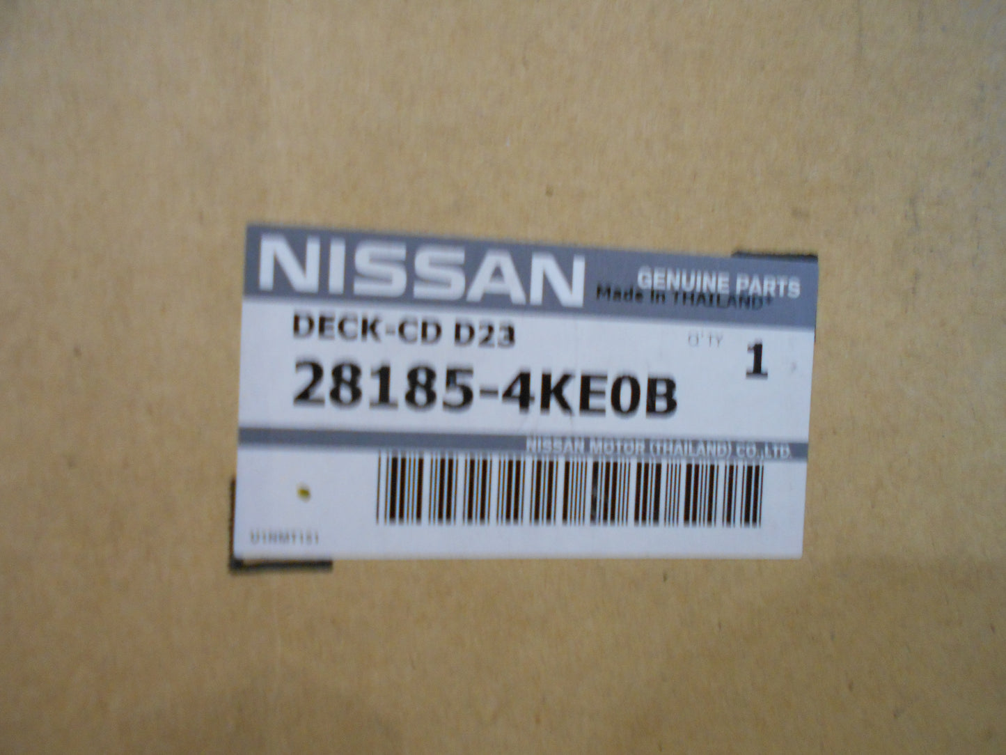 Nissan Navara D23 Stereo Radio New Part