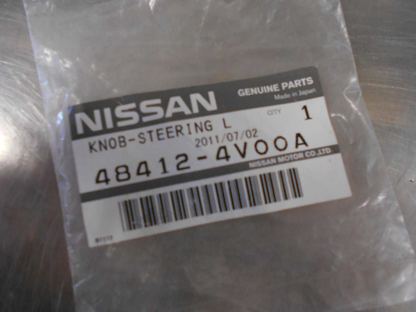 Nissan Tiida Genuine Steering Lock Knob New Part