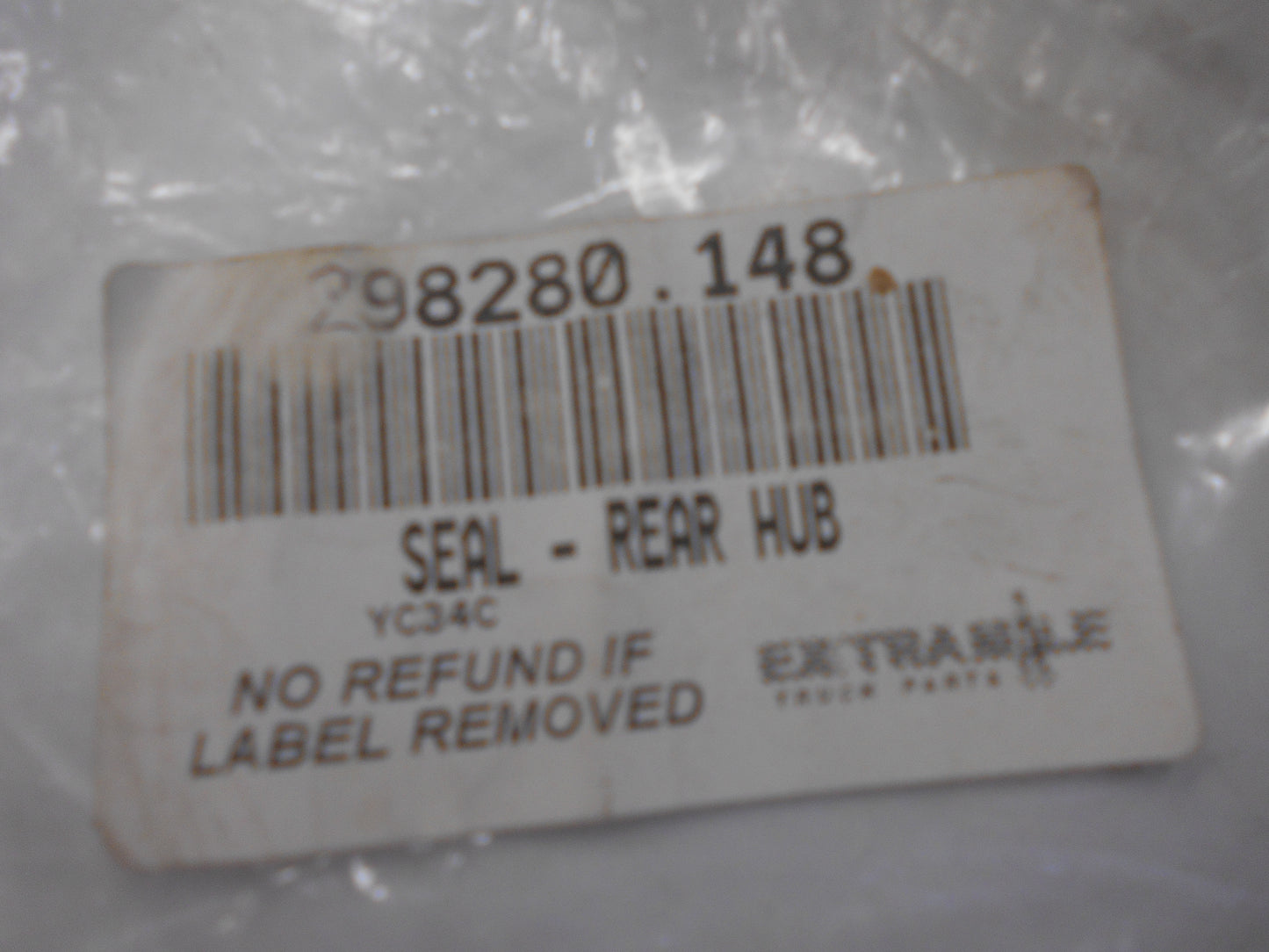 Extra Mile Truck Parts Rear Hub Seal New Part