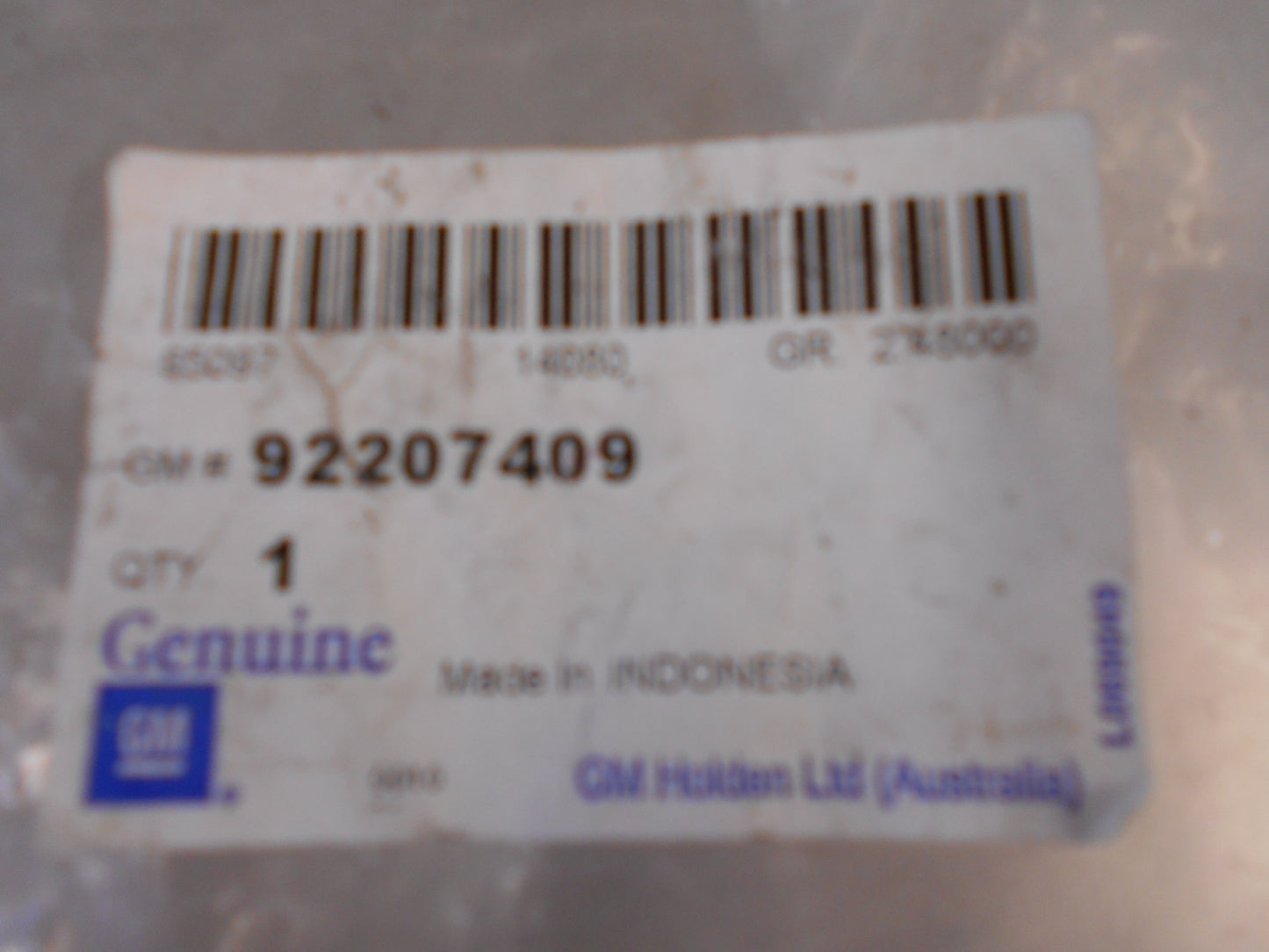 Holden VE/WM Genuine Wiring Harness New Part