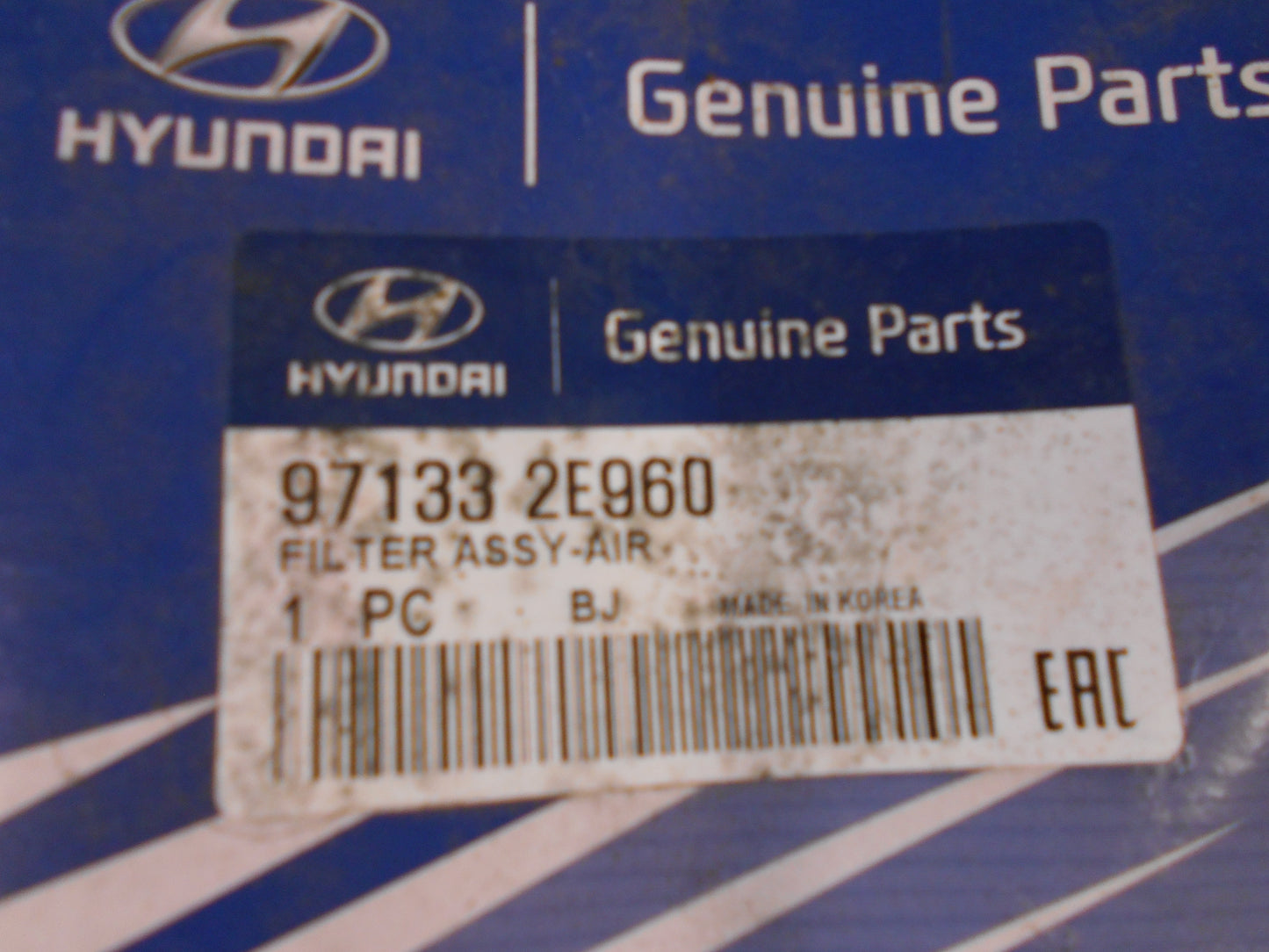 KIA Sorento/HYUNDAI Tucson Genuine Cabin Air Filter New Part