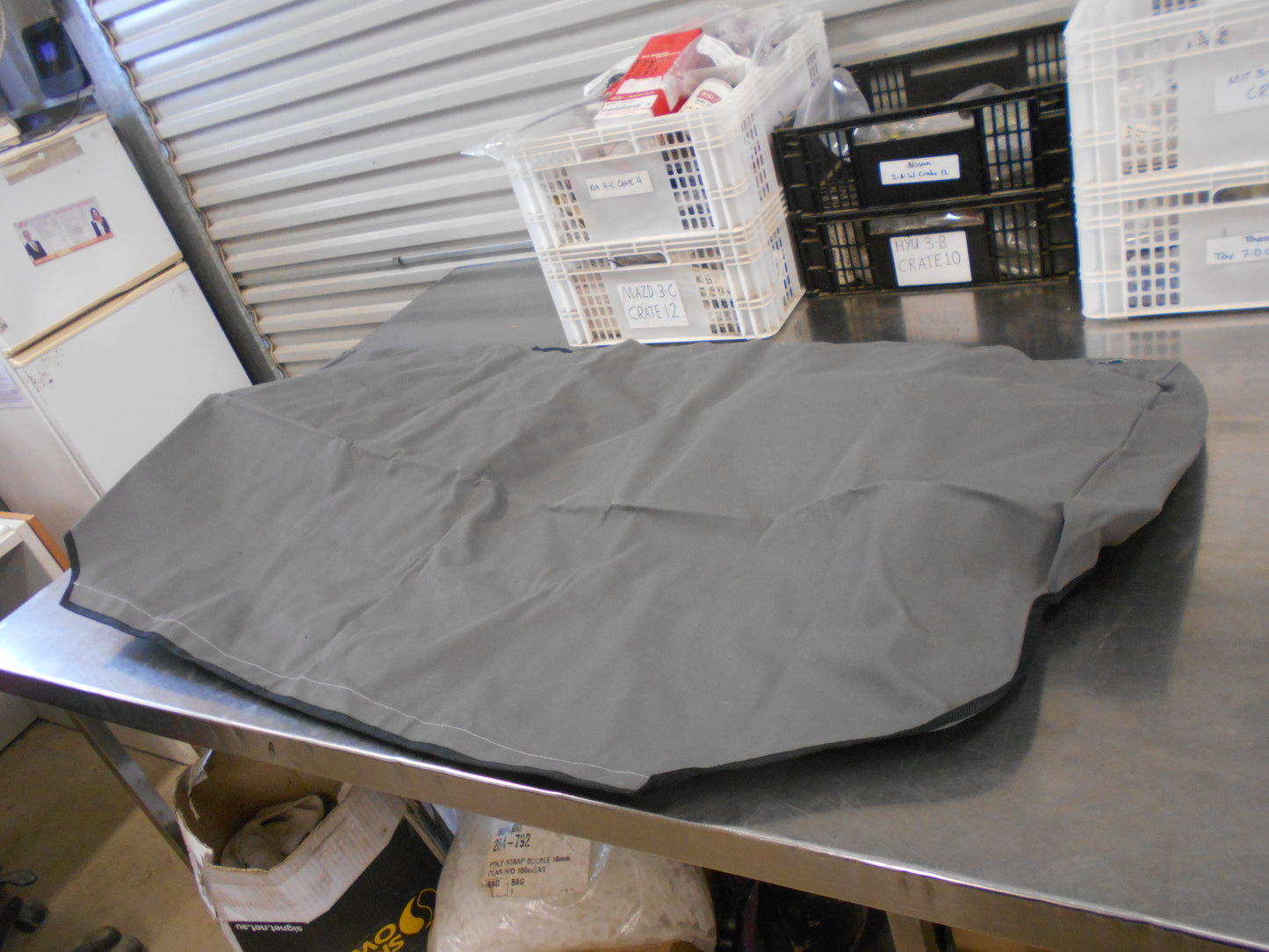 Shevron Grey Dual Cab Rear Bench Seat Covers Suitable For Volkswagen Amarok New Part