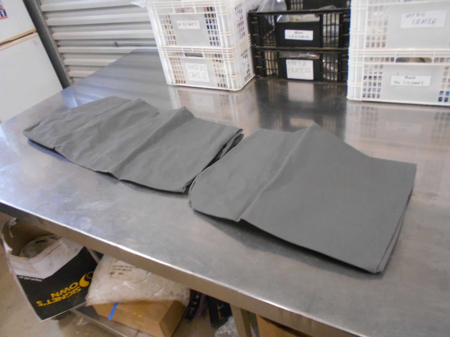 Shevron Grey Dual Cab Rear Bench Seat Covers Suitable For Volkswagen Amarok New Part
