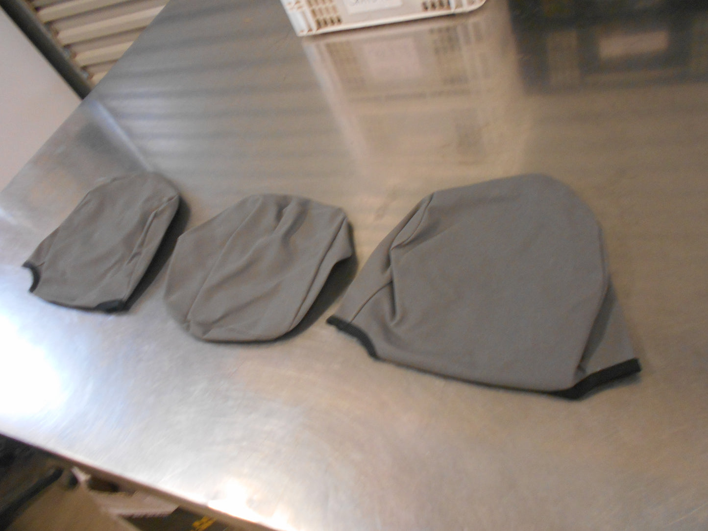 Shevron Grey Dual Cab Rear Bench Seat Covers Suitable For Volkswagen Amarok New Part
