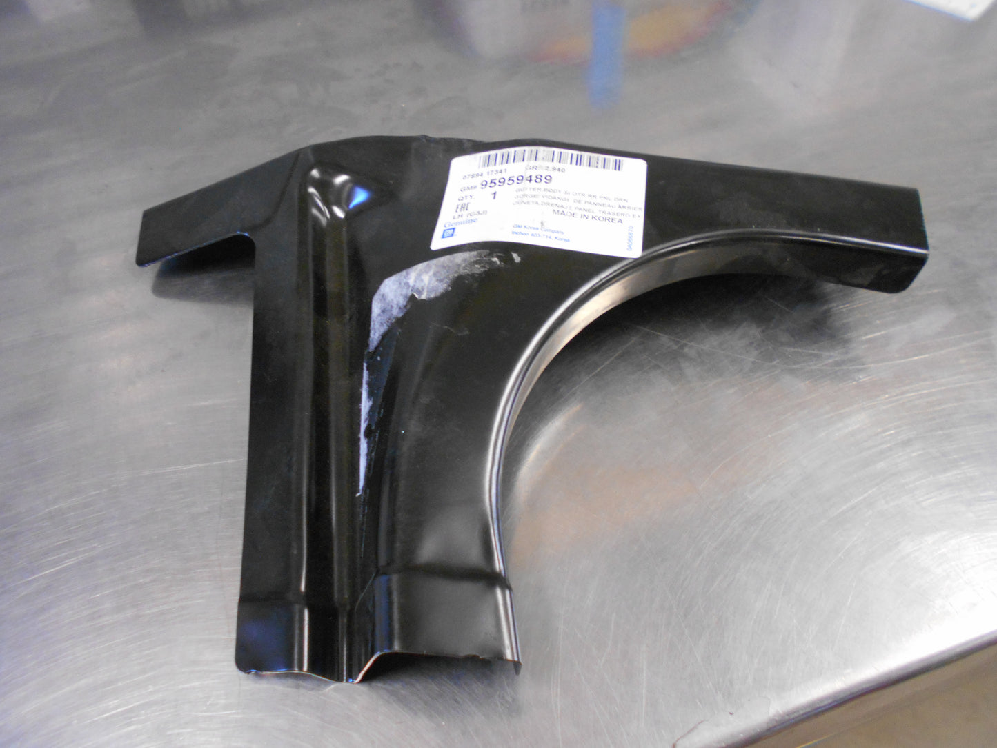 Holden Cruze Genuine Rear Left Quarter Panel Gutter New Part
