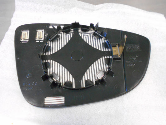 Volkswagen Beetle Genuine Left Hand Heated Glass With Carrier Plate New Part