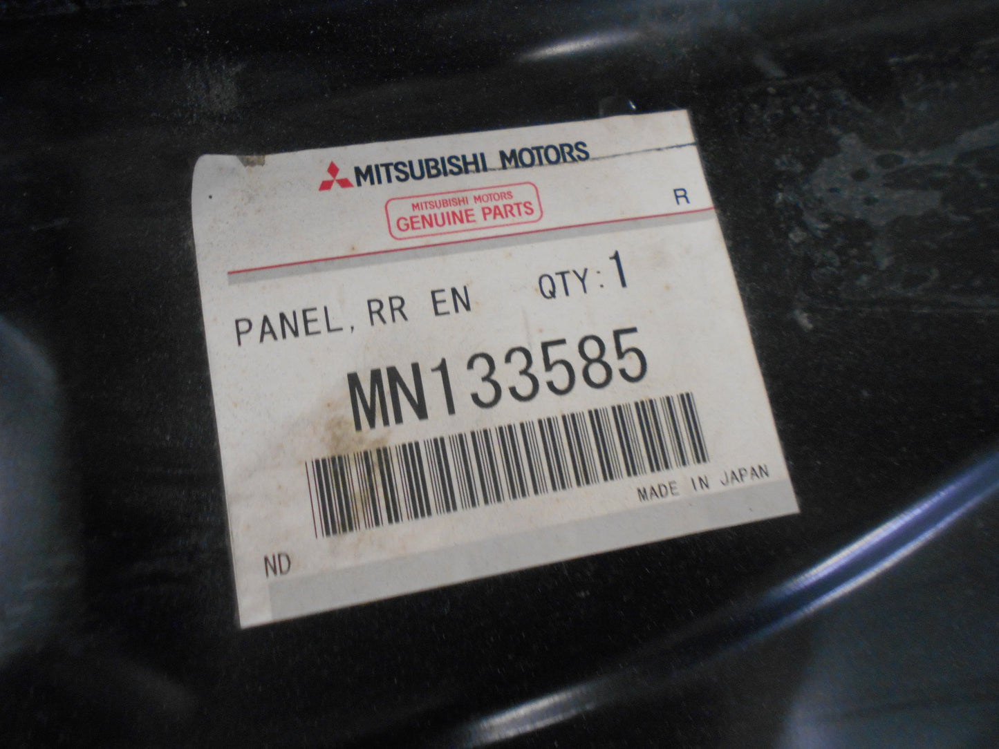 Mitsubishi Outlander Genuine Rear End Panel New Part