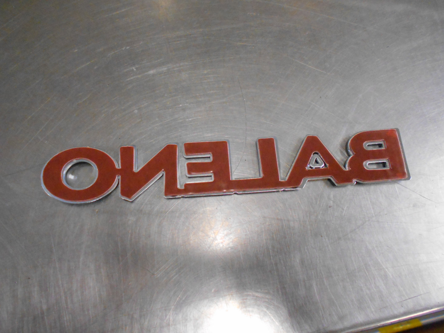 Suzuki Baleno Genuine Rear "Baleno" Emblem New Part