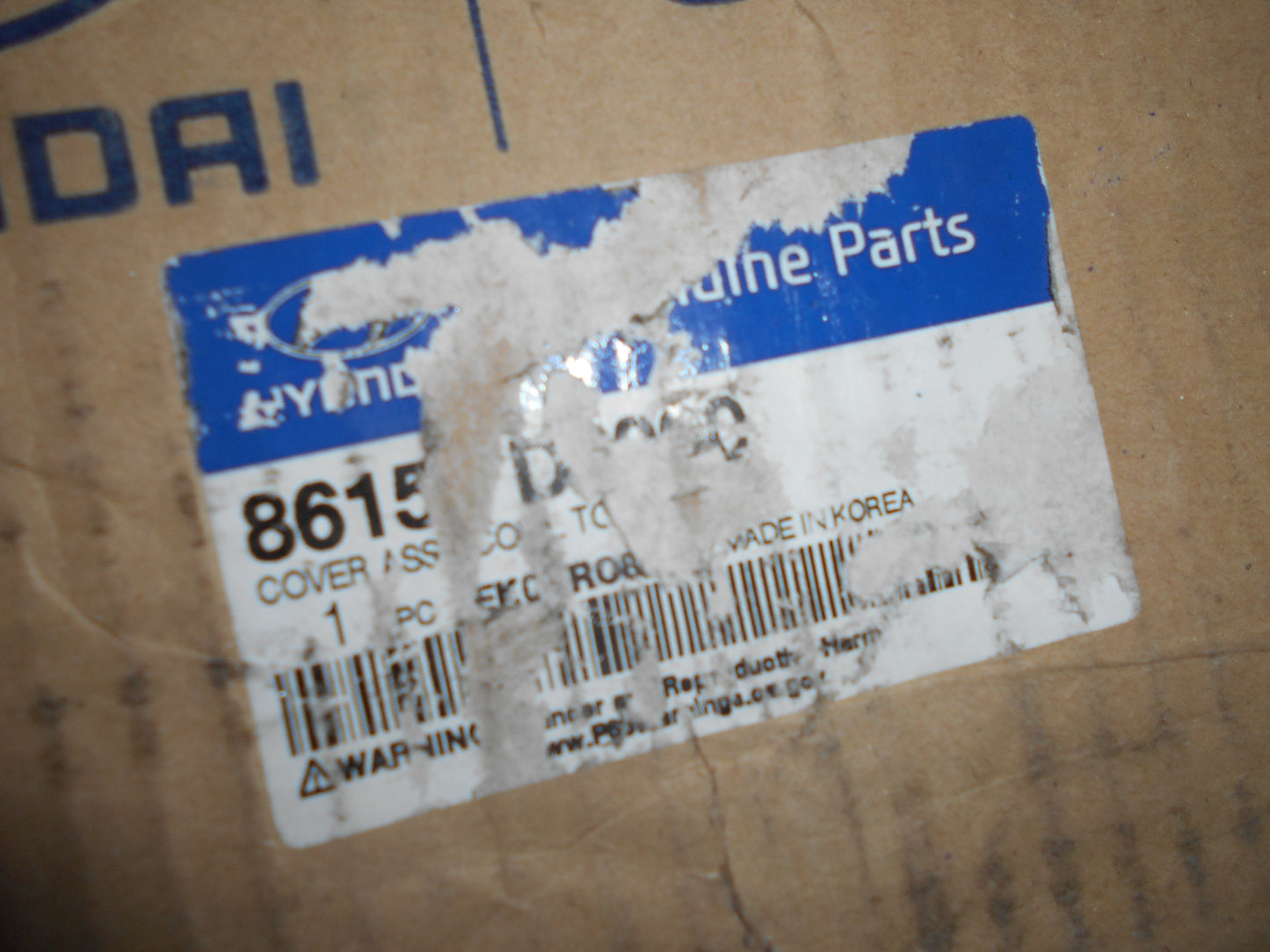 Hyundai Tucson Genuine Top Cowl Cover Assembly New Part