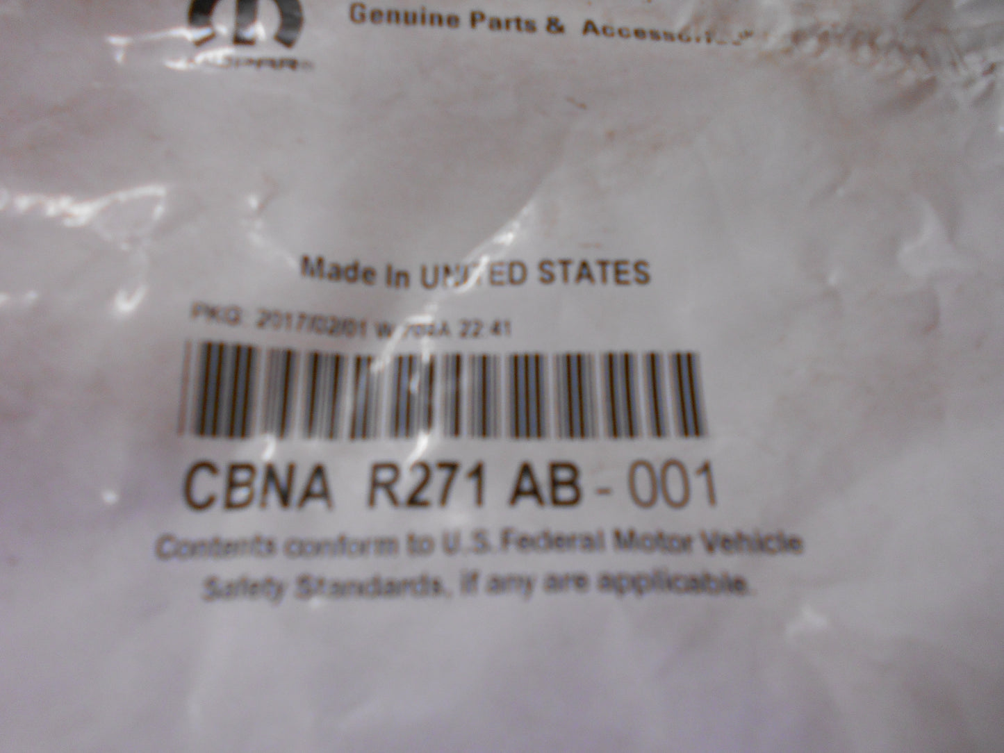 Jeep Cherokee Genuine Power Liftgate Cover New Part