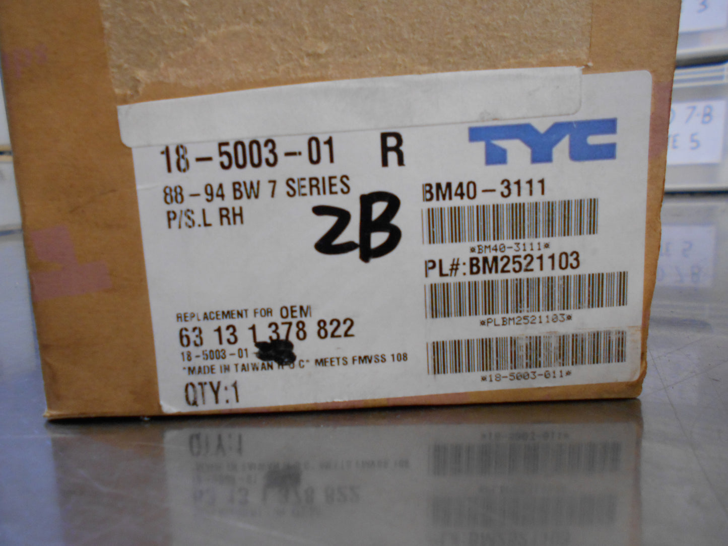 Front Corner Indicator Right Hand Suitable For BMW 7 Series New Part