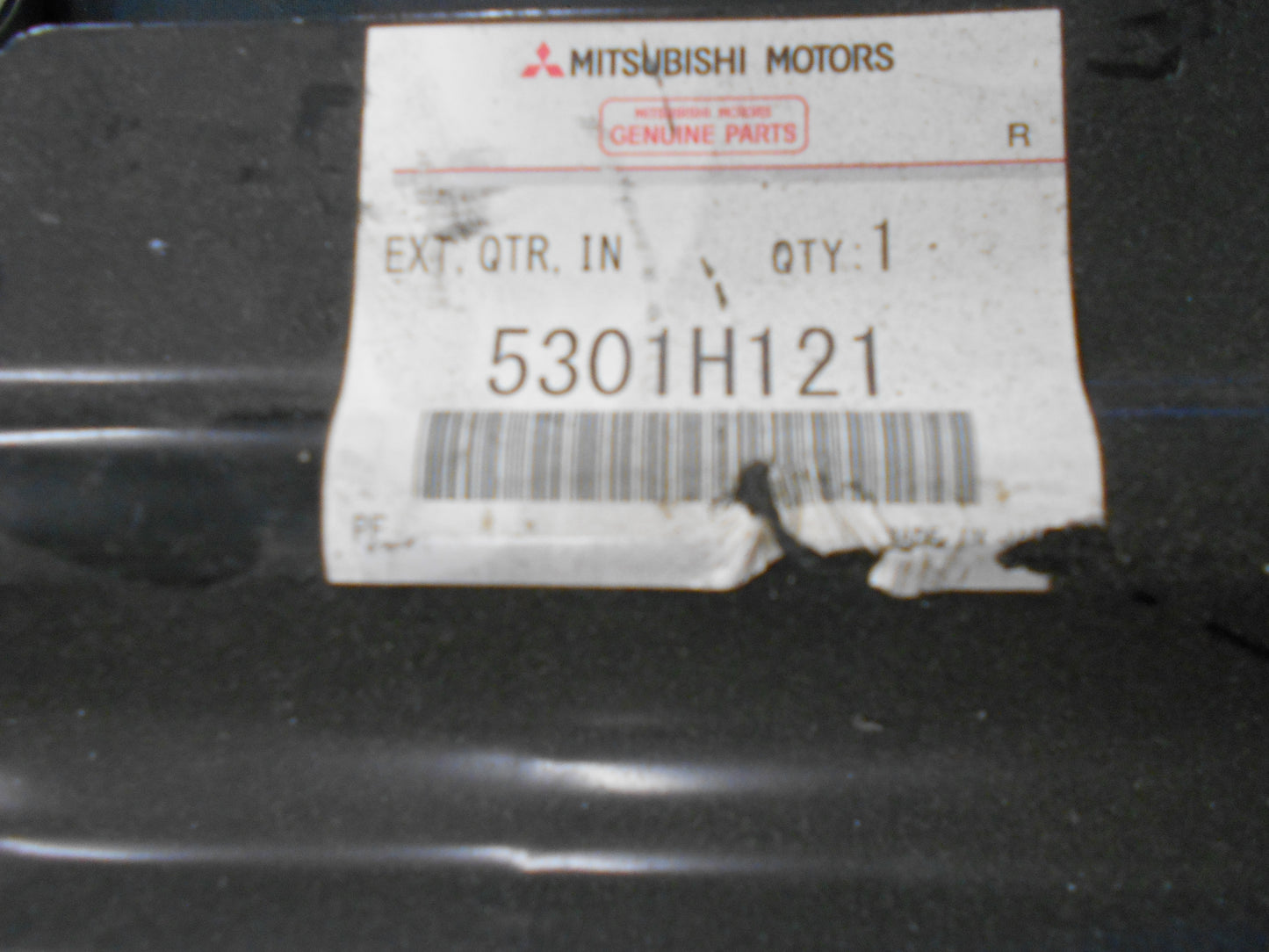 Mitsubishi Outlander Genuine Lower Quarter Panel Extension New Part