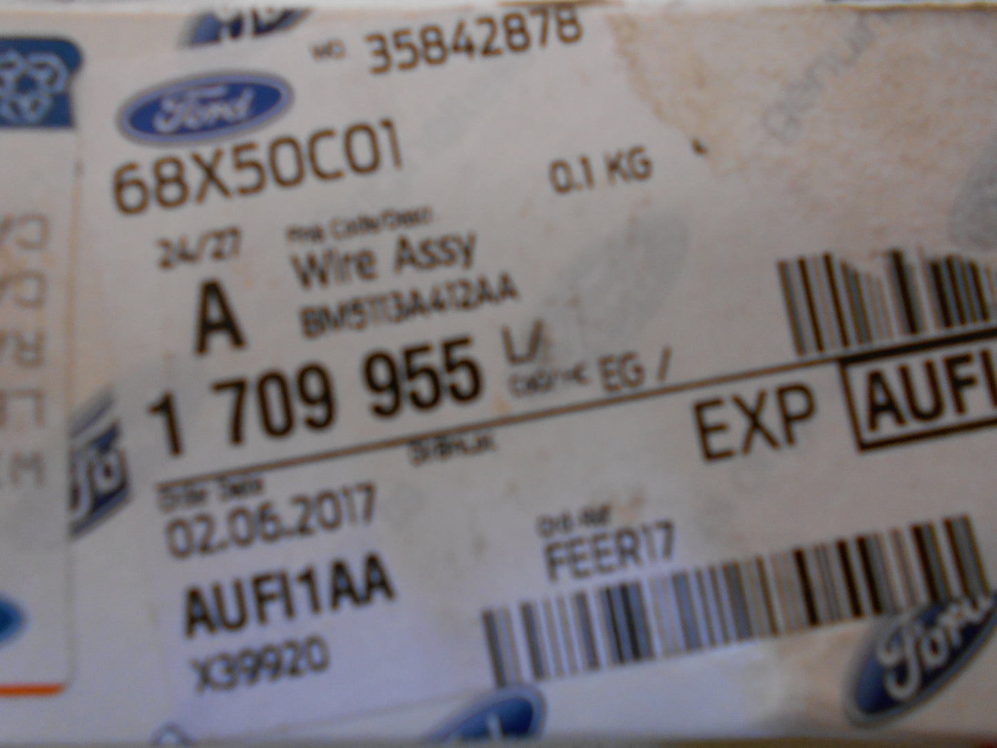 Ford Focus Genuine Rear Taillight Wiring Bulb Holder New Part