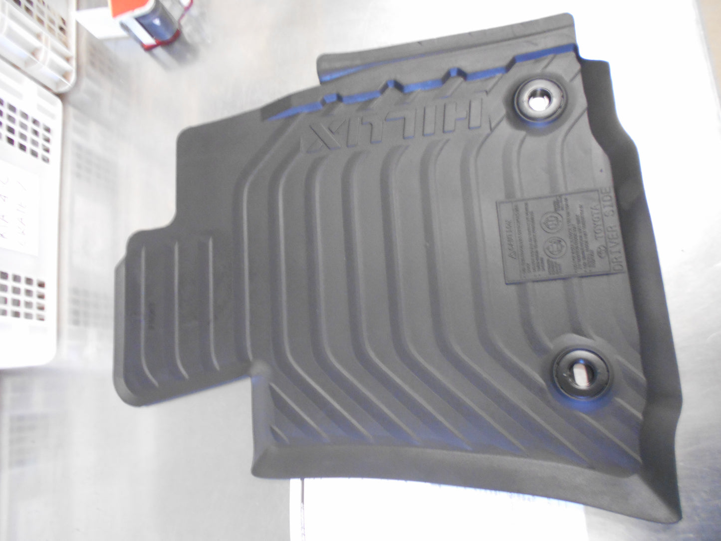 Toyota Hilux Genuine Front Floor Mats All Weather New Part