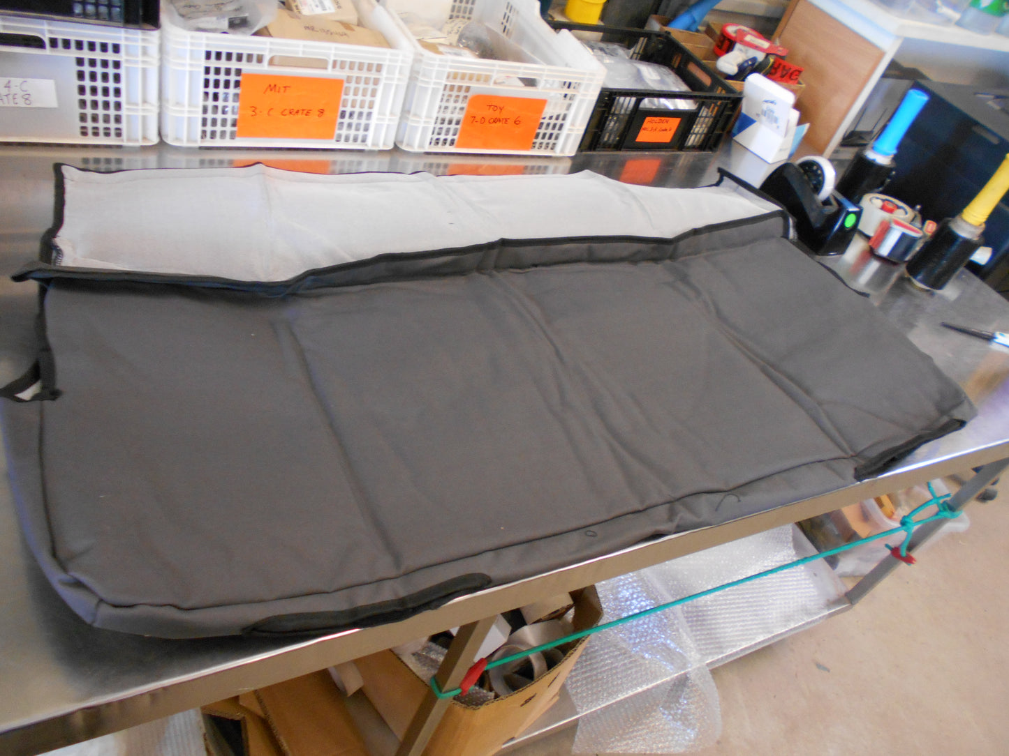 Ironman Custom Rear Canvas Seat Covers Suitable For Toyota 70 Series Landcruiser New Part