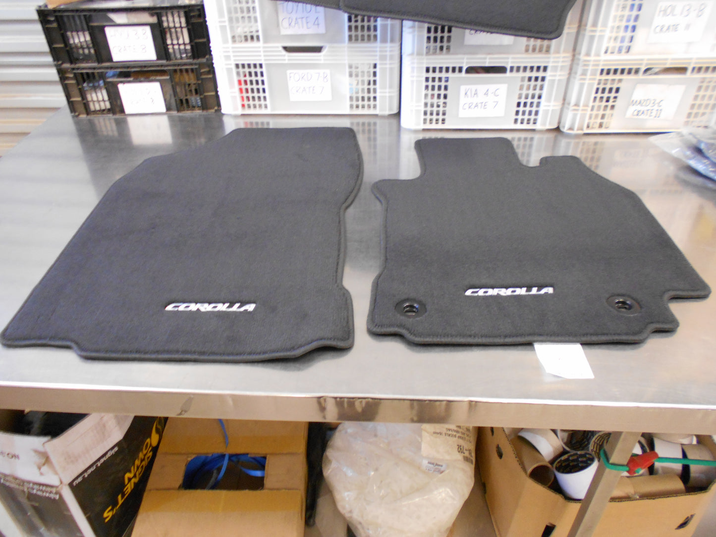 Toyota Corolla Sedan Genuine Carpet Floor Mat Set New Part