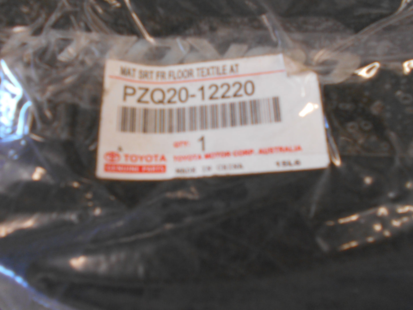 Toyota Corolla Sedan Genuine Carpet Floor Mat Set New Part