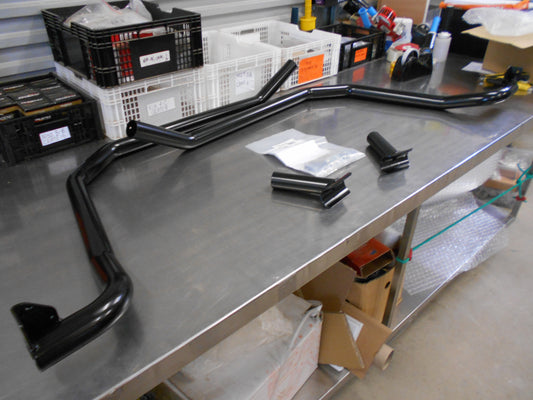 Isuzu D-Max Genuine Right Hand & Left Hand Bull Bar Side Rail / Brush Bars New Part