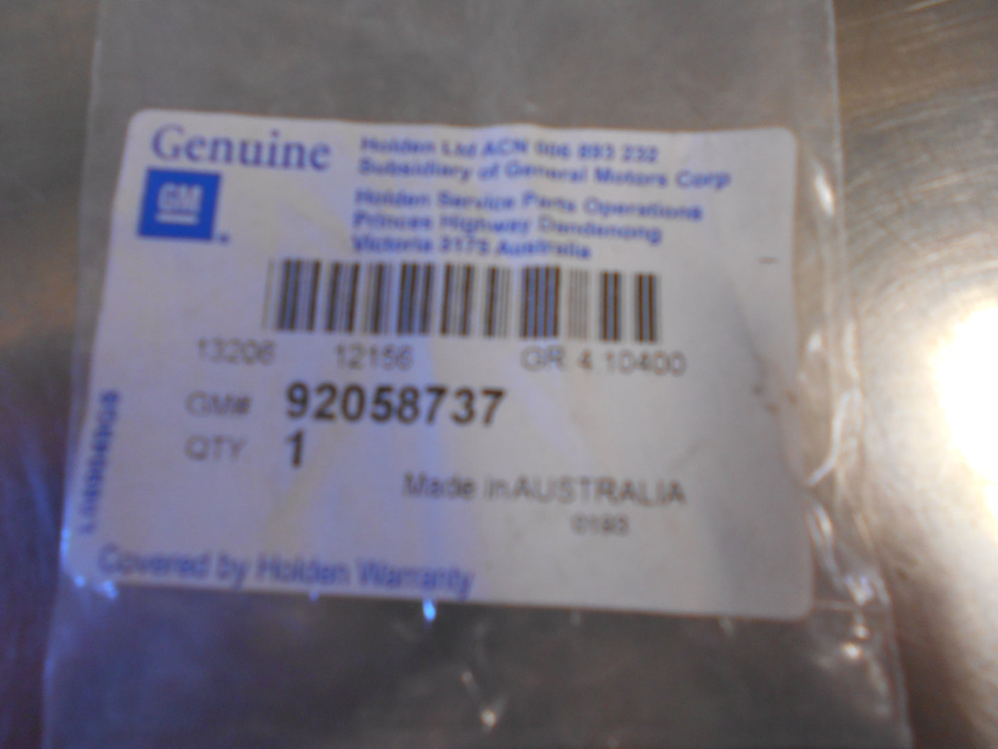 Holden Commodore/Caprice Genuine Transmission Vent Hose New Part