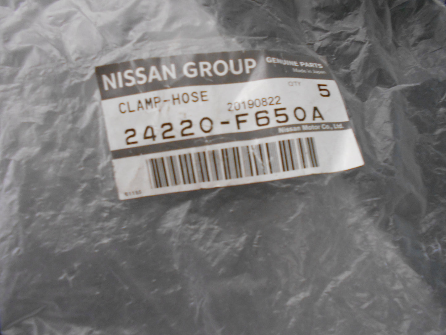 Nissan 300ZX Genuine Hose Clamp New Part