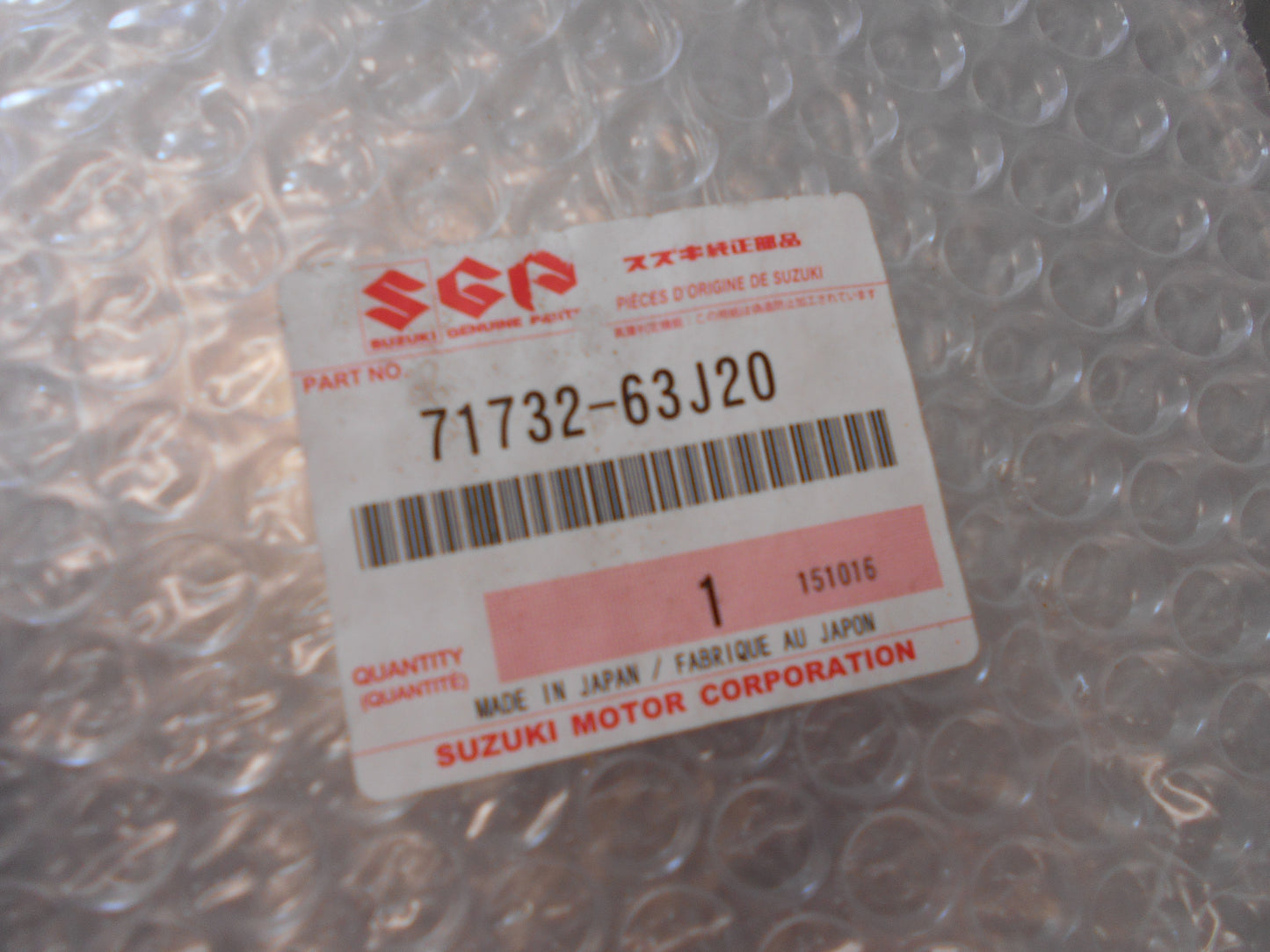 Suzuki Swift Genuine Left Hand Bumper Bar Bracket New Part