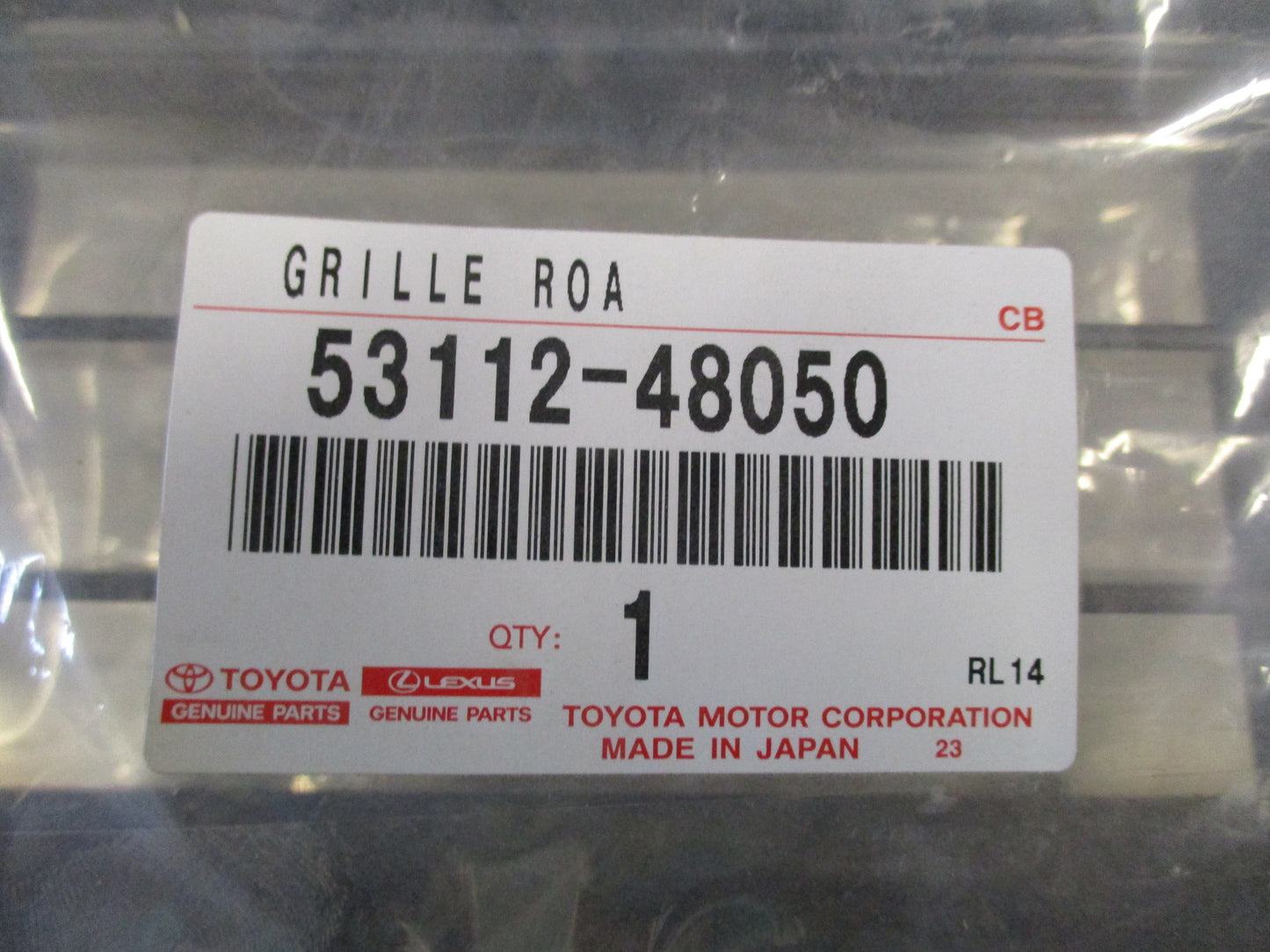 TOYOTA KLUGER Genuine NO.1 Lower Radiator Grille New Part
